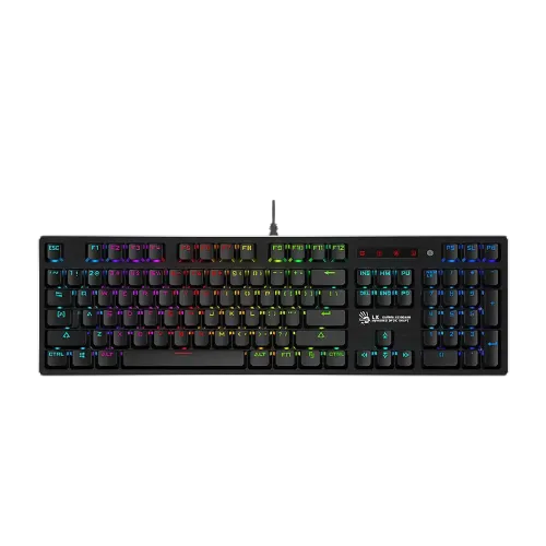 A4TECH Bloody B820R Light Strike RGB Animation LK RED Switch Mechanical Gaming Keyboard