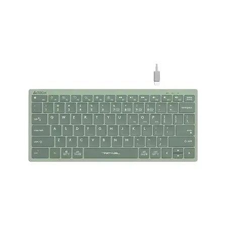A4TECH Fstyler FBX51C Multimode Rechargeable Mini Wireless Keyboard