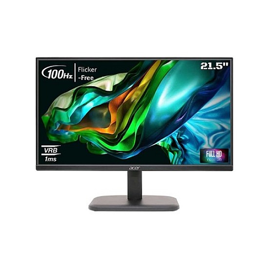 ACER EK220Q H3bi 21.5 inch 1ms 100hz Borderless Full HD Monitor