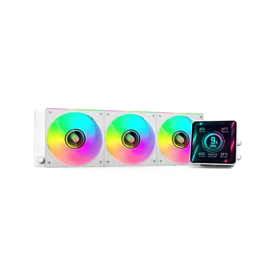 Acer Gadget ZUOOS SmartCool W360AL4.0W 360mm All-in-One Liquid CPU Cooler with 4 Inch IPS Display