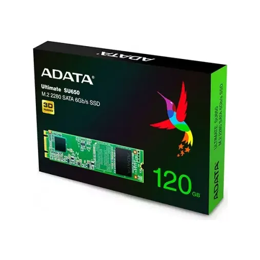 ADATA SU650 120GB M.2 SATA 3D NAND SSD