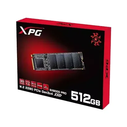 ADATA XPG SX6000 PRO 512GB PCIE GEN3X4 M.2 2280 INTERNAL SSD
