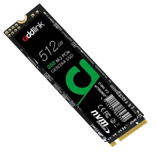 Addlink S68 512GB M.2 2280 PCIe 3x4 NVMe SSD