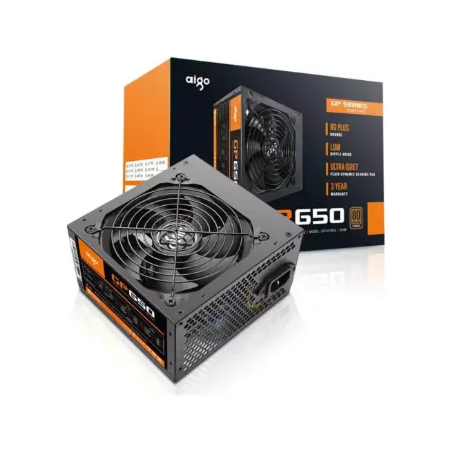 Aigo GP650 650W Active Power 80 plus Bronze Power Supply