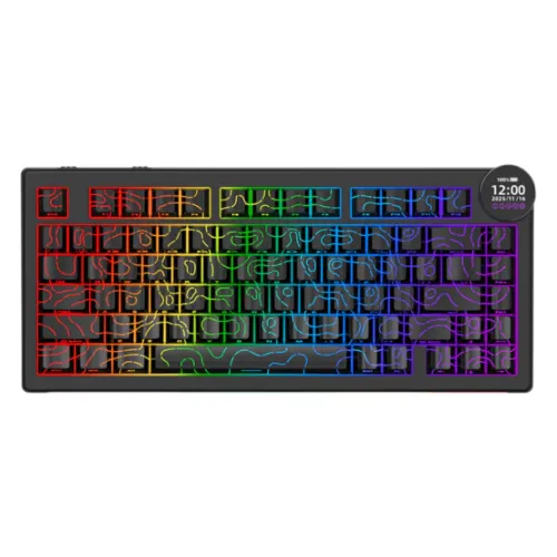 AJAZZ AK820 V2 PRO 8K Tri-Mode Mechanical Keyboard with Display