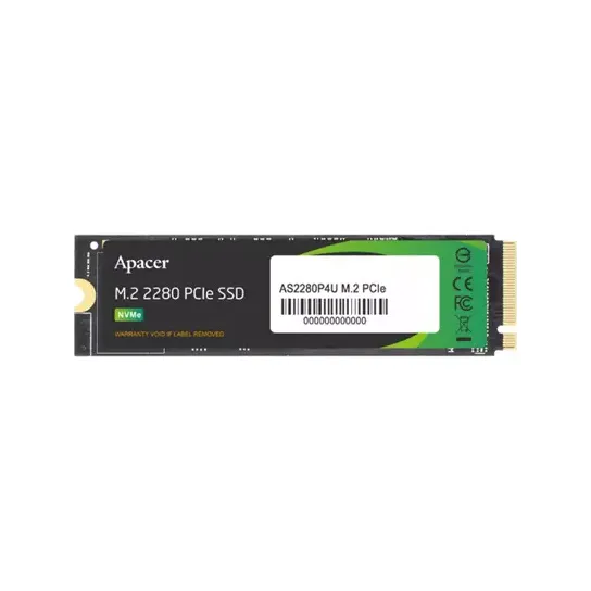 APACER AS2280P4U 512GB M.2 PCIe Gen3 x4 SSD