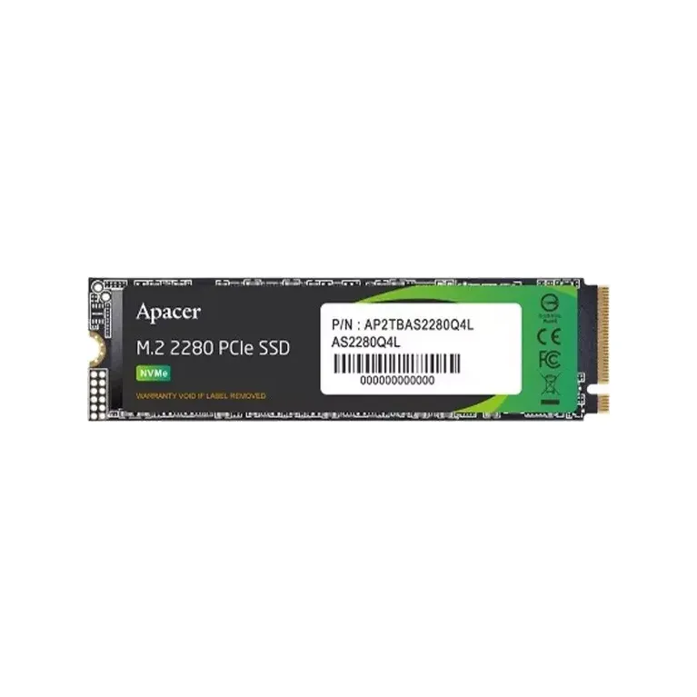 APACER AS2280P4X 512GB M.2 2280 NVME PCIE GEN3 X4 SSD