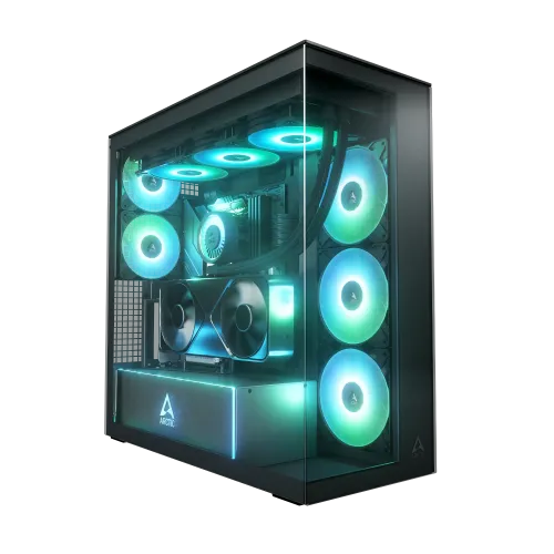 Arctic Xtender VG E-ATX Mid Tower Casing With Vertical GPU Mounting Kit