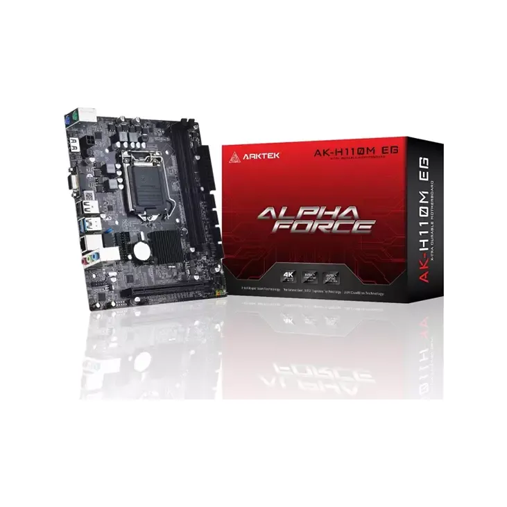 ARKTEK AK-H110M EG 7TH GEN LGA 1151 SOCKET MOTHERBOARD