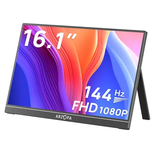 Arzopa Z1FC 16.1" 144Hz FHD IPS Portable Gaming Monitor