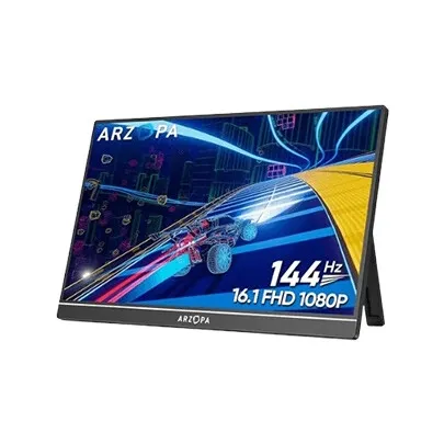 Arzopa Z1FC 16.1 inch 144Hz FHD IPS Portable Gaming Monitor