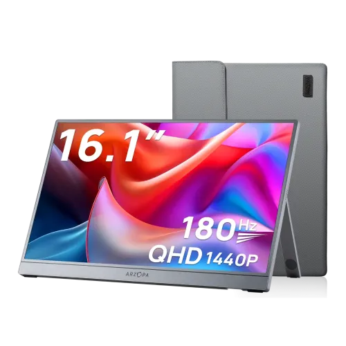 Arzopa Z3FC 16.1" 2K QHD 180Hz IPS Portable Gaming Monitor