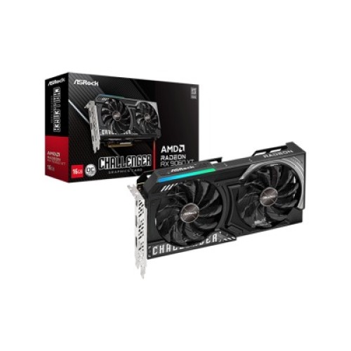 ASROCK AMD Radeon RX 9060 XT Challenger 16GB OC Graphics Card