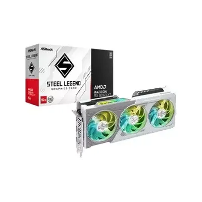 ASROCK AMD Radeon RX 9060 XT Steel Legend 16GB OC GDDR6 Graphics Card