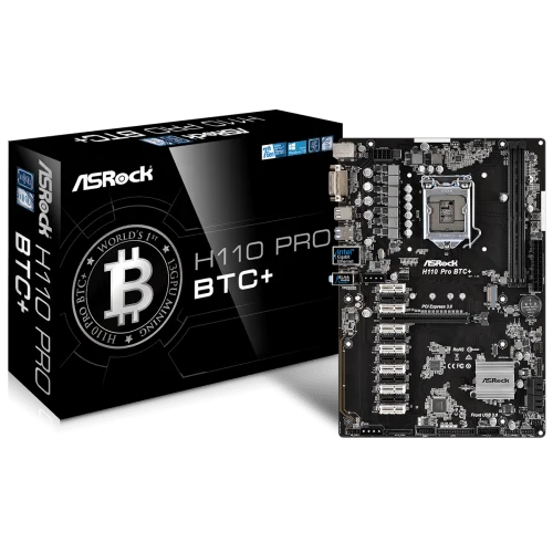 ASRock H110 Pro BTC+ DDR4 Motherboard