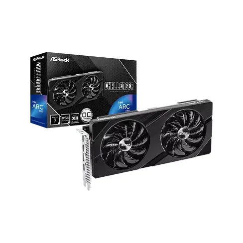 ASRock Intel Arc A750 Challenger D 8GB OC Graphics Card
