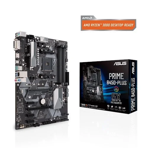 Asus Prime B450-PLUS AMD AM4 ATX Motherboard