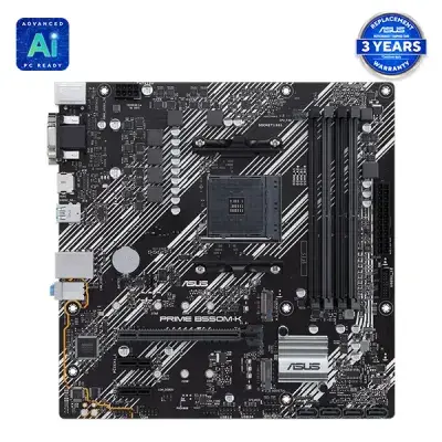 Asus PRIME B550M-K WIFI AMD Ryzen AM4 micro-ATX Motherboard