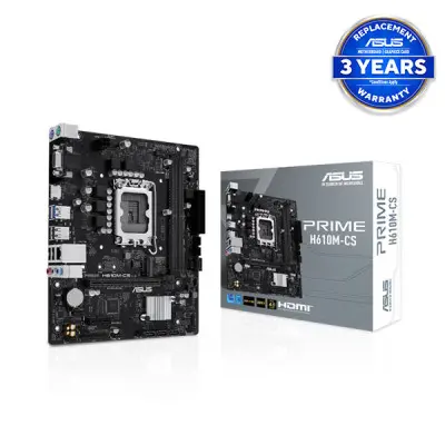 ASUS PRIME H610M-CS LGA1700 micro-ATX Motherboard