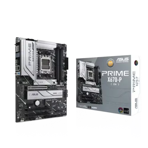 Asus PRIME X670-P-CSM DDR5 AM5 ATX Motherboard