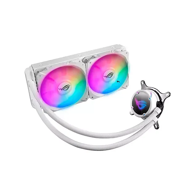 ASUS ROG Strix LC 240 RGB 240mm All in One Liquid CPU Cooler (White)