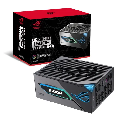 ASUS ROG THOR 1600W Titanium III 80 Plus Titanium Power Supply