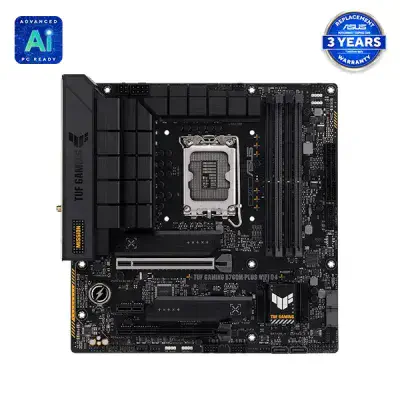 ASUS TUF GAMING B760M-PLUS WIFI D4 micro ATX Motherboard