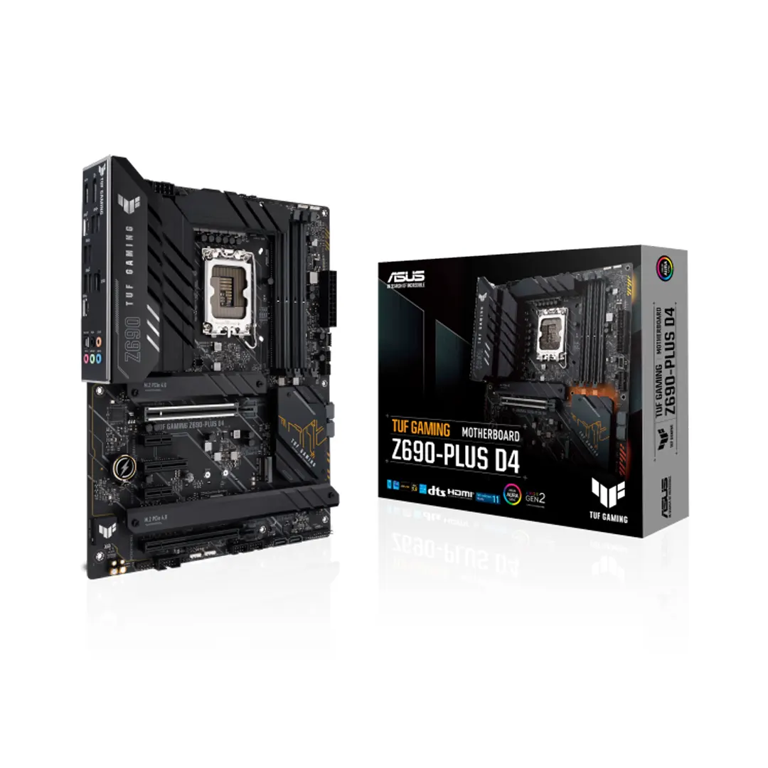 Asus TUF GAMING Z690-PLUS  D4 Gaming Motherboard