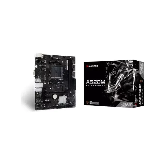 Biostar A520MHP V 6.0 Socket Am4 DDR4 Motherboard