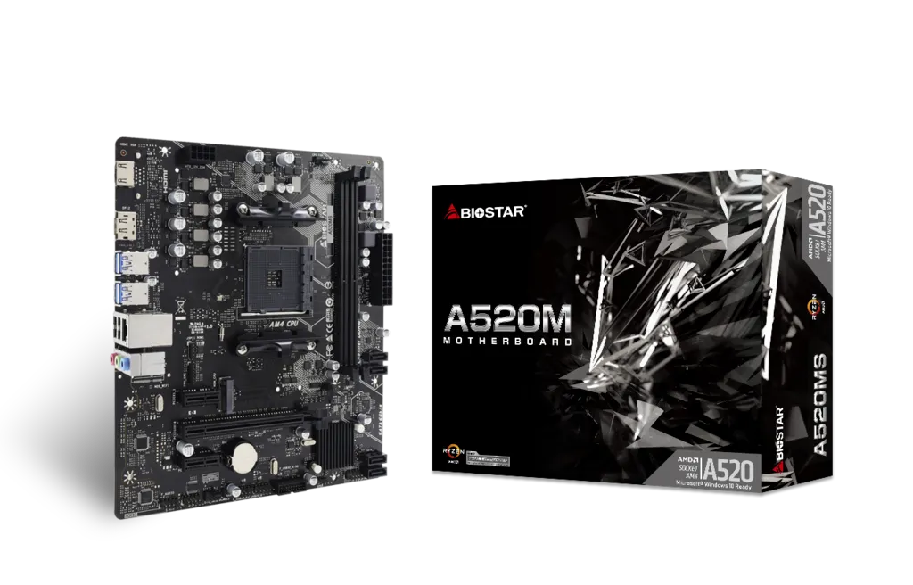 Biostar A520MS AMD Ryzen mATX Motherboard