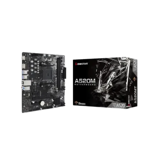 BIOSTAR A520MT DDR4 AM4 Micro ATX Motherboard
