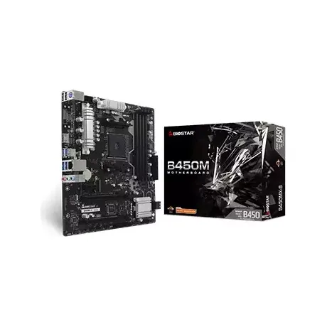 BIOSTAR B450MX-S AM4 MICRO ATX DDR4 AMD MOTHERBOARD