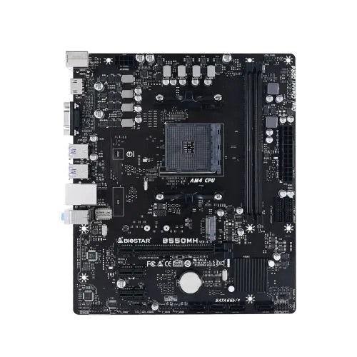 BIOSTAR B550MH DDR4 AMD AM4 Micro ATX Motherboard