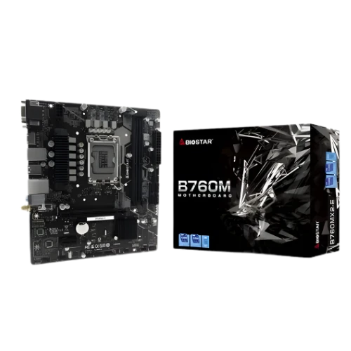 BIOSTAR B760MX2-E DDR5 mATX Intel Motherboard