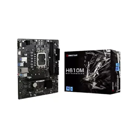 BIOSTAR H610MHP 12TH/13TH GEN MICRO ATX INTEL MOTHERBOARD