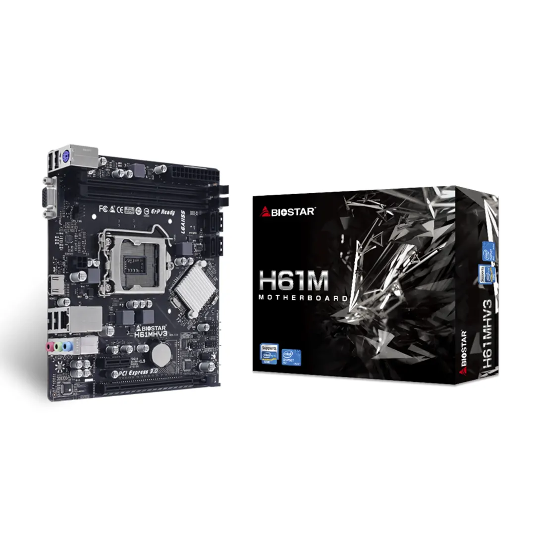 Biostar H61MHV3 Motherboard