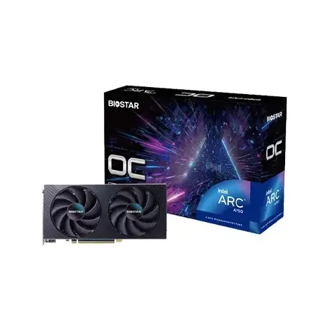 Biostar Intel ARC A750 OC 8GB GDDR6 Graphics card