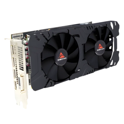 BIOSTAR Radeon RX580 8GB GDDR5 Dual Cooling Gaming Graphics Card