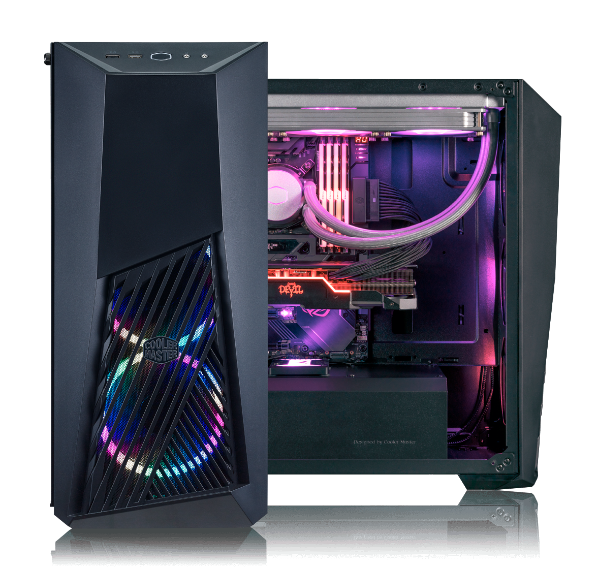 Cooler Master K501L ARGB With Tempered Glass