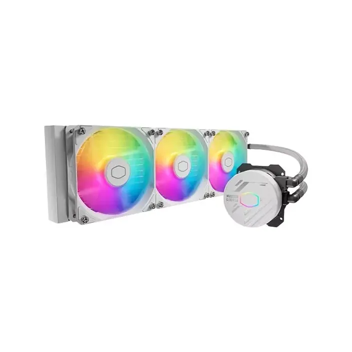 Cooler Master MasterLiquid 360L Core ARGB 360mm Liquid CPU Cooler (White)