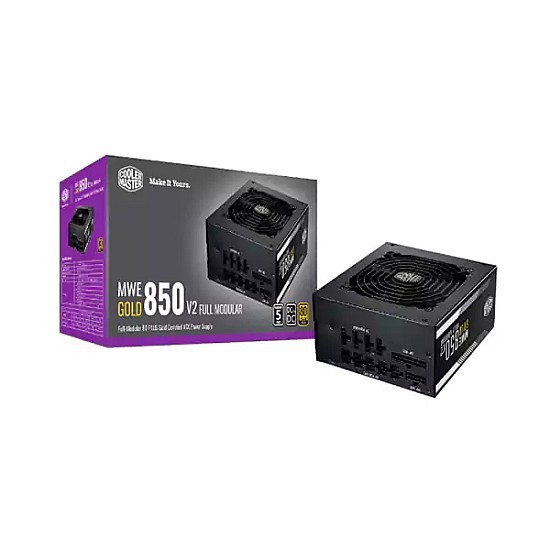 Cooler Master MWE Gold 850 V2 Full Modular 850W 80 Plus Gold Certified Power Supply