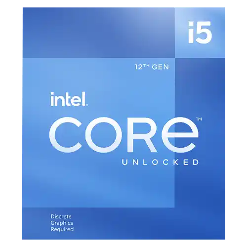 Core i5 12600KF Intel 12th Gen Alder Lake Processor Unl...