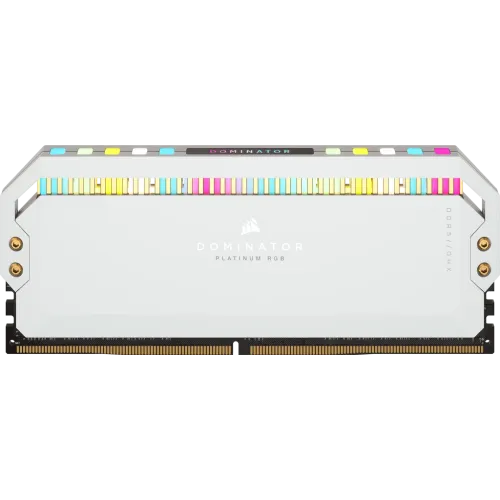 Corsair DOMINATOR PLATINUM RGB 16GB DDR5 6200MHz RAM White