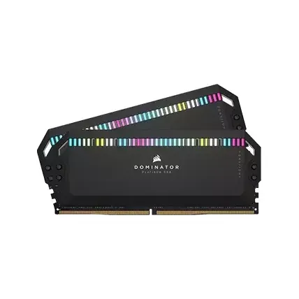 Corsair DOMINATOR PLATINUM RGB 32GB (2x16GB) DDR5 DRAM 5200MT/s CL40 Desktop Ram