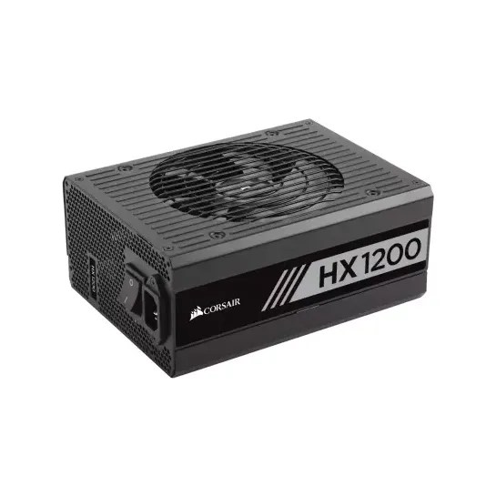 CORSAIR HX Series HX1200 1200Watt 80 PLUS PLATINUM Certified Fully Modular POWER SUPPLY
