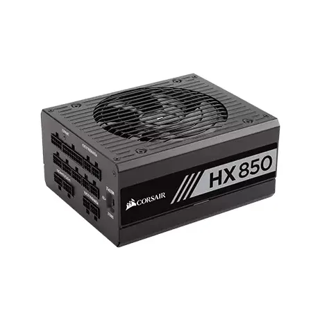 CORSAIR HX SERIES HX850 850 WATT 80 PLUS PLATINUM CERTIFIED FULLY MODULAR POWER SUPPLY