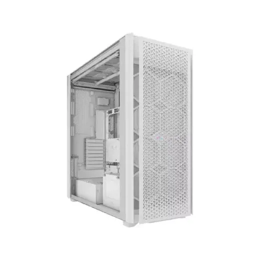 CORSAIR iCUE 9000D RGB Airflow Tower TG Desktop Case (White)