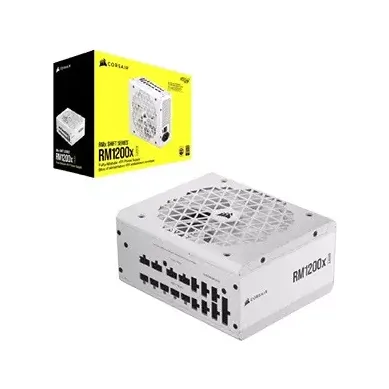 CORSAIR RM1200X SHIFT 80 PLUS GOLD FULLY MODULAR ATX POWER SUPPLY White