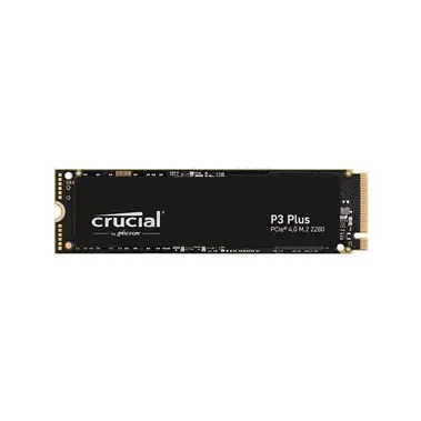 Crucial P3 Plus 1TB M.2 PCIe Gen 4 x 4 NVMe SSD