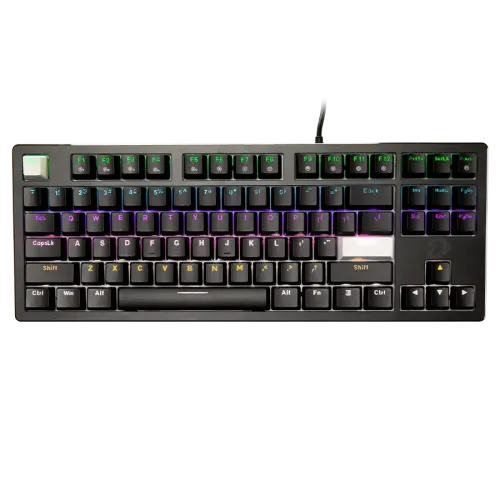 Dareu EK87 V2 Wired Rainbow RGB Blue Switch Mechanical Gaming Keyboard